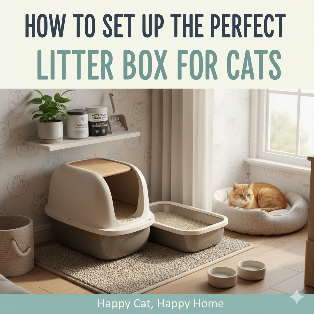 How to Set Up the Perfect Litter Box for Cats