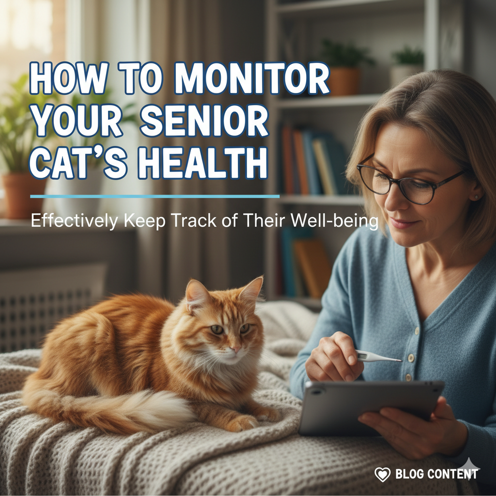 How to Monitor Your Senior Cat’s Health Effectively
