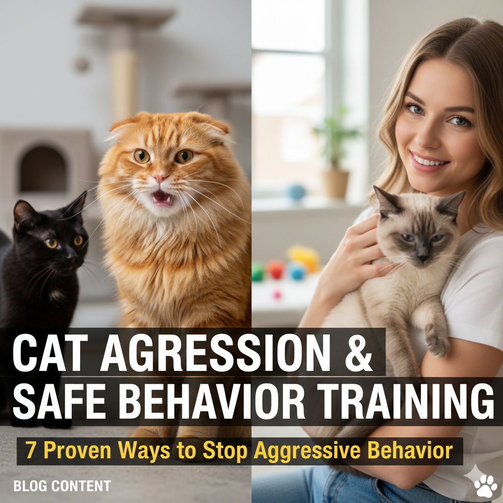 cat aggressions and safe behaviour training