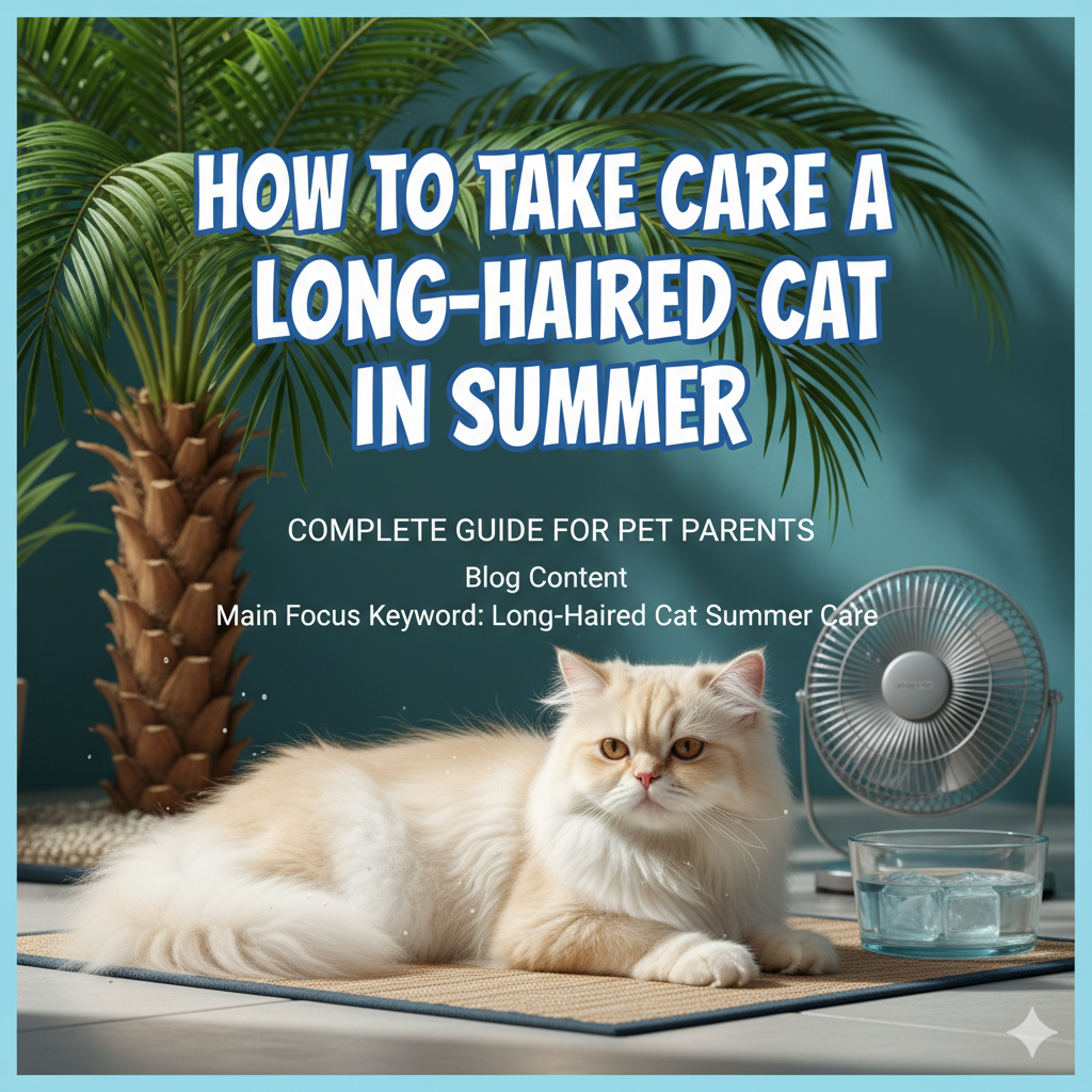 How to Take Care of a Long-Haired Cat in Summer: Complete Guide for Pet Parents