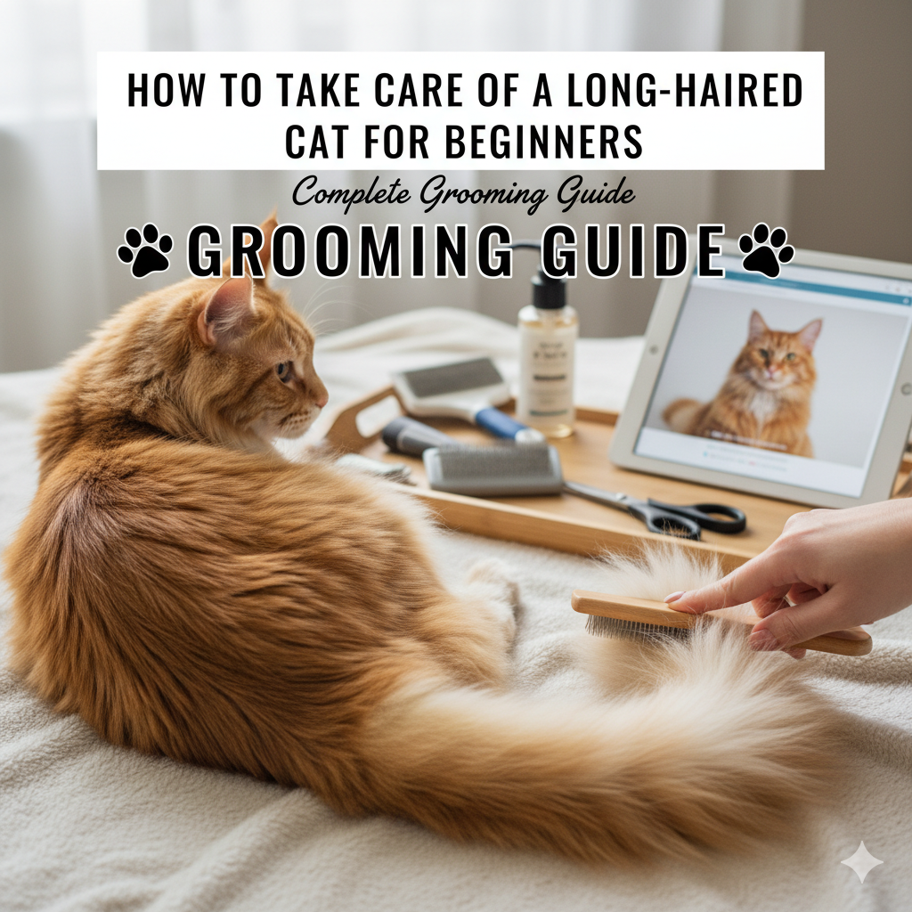 How to Take Care of a Long-Haired Cat for Beginners: Complete Grooming Guide