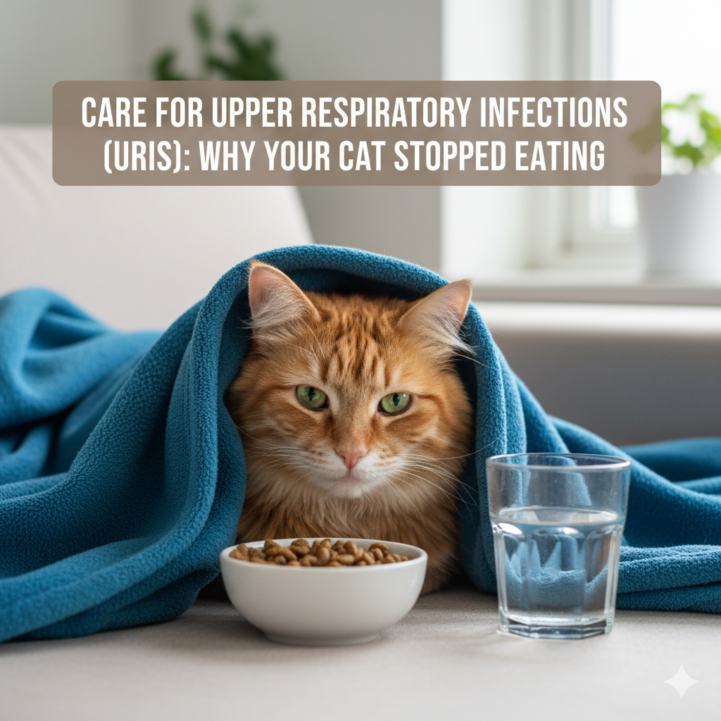 Upper Respiratory Infections (URIs): Why Your Cat Stopped Eating