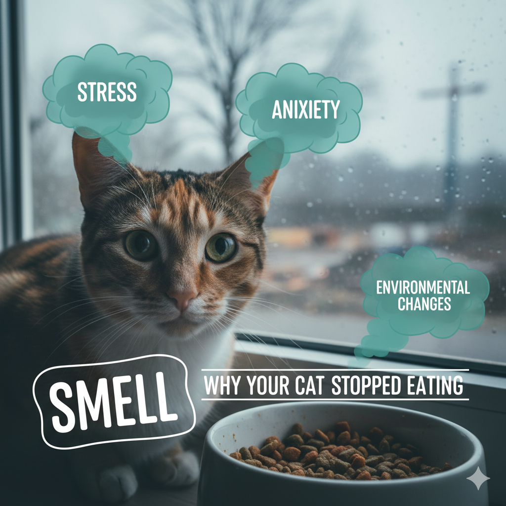 Stress, Anxiety, and Environmental Changes: Why Your Cat Stopped Eating