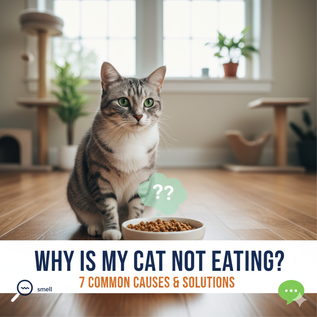 Why Is My Cat Not Eating? 7 Common Causes &; Solutions   