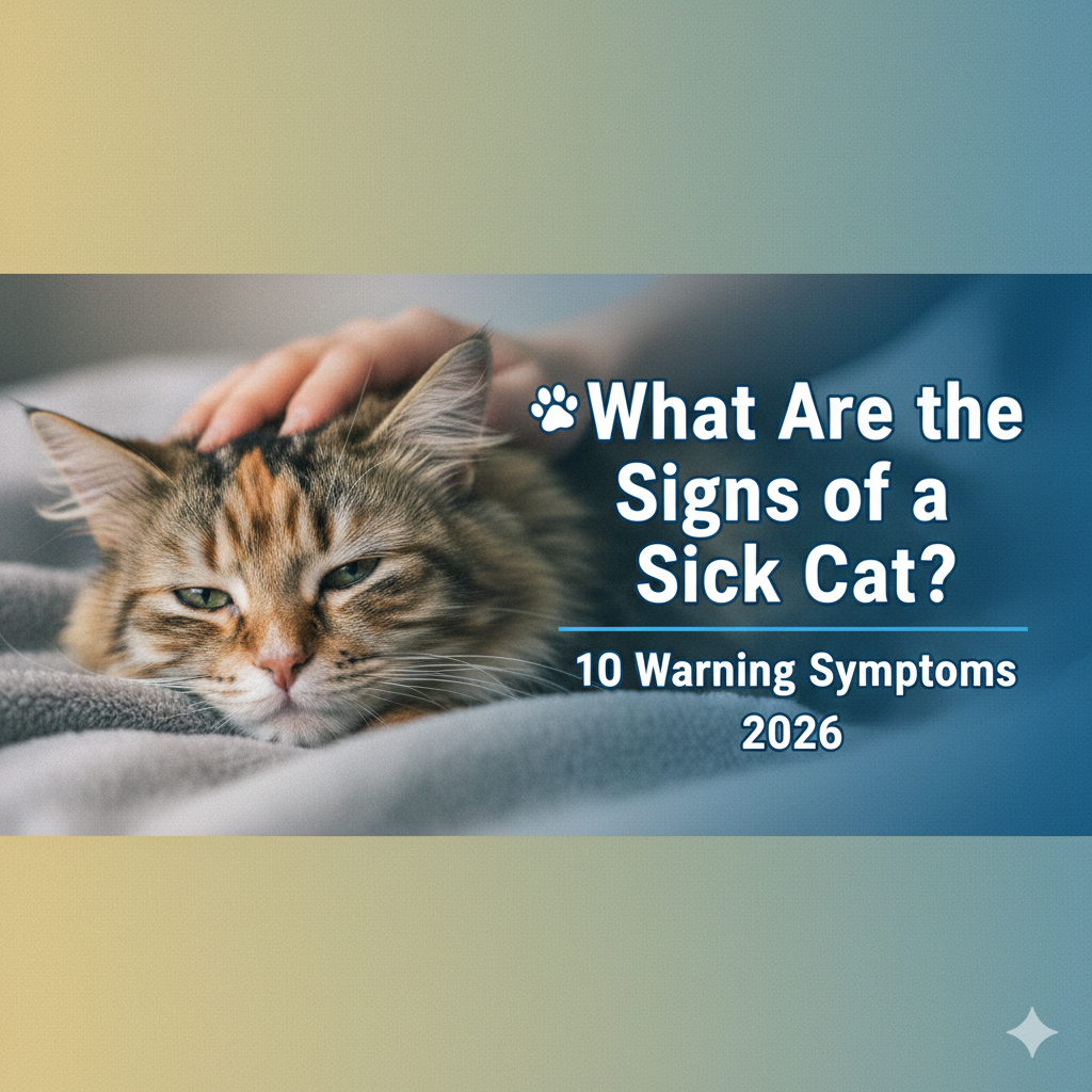 What Are the Signs of a Sick Cat? 10 Warning Symptoms 2026