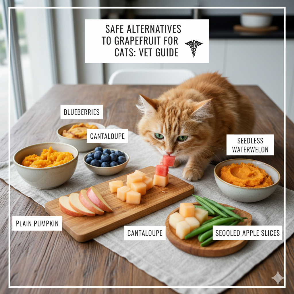 Safe Alternatives to Grapefruit for Cats: Vet Guide